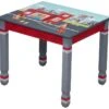 Table Enfant Sans Chaise En Bois Chambre Garçon Pompiers Fantasy Fields