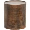 Table D'appoint Jafar Cuivre Antique