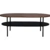 Table Basse 2 Plateaux - Décor Noyer Et Pied En Métal - Contemporain - L 110 X P 70 X H 40 - LODGE 10 Table Basse 2 Plateaux - Décor Noyer Et Pied En Métal - Contemporain - L 110 X P 70 X H 40 - LODGE -Deco.fr Soldes Boutique table basse 22126451