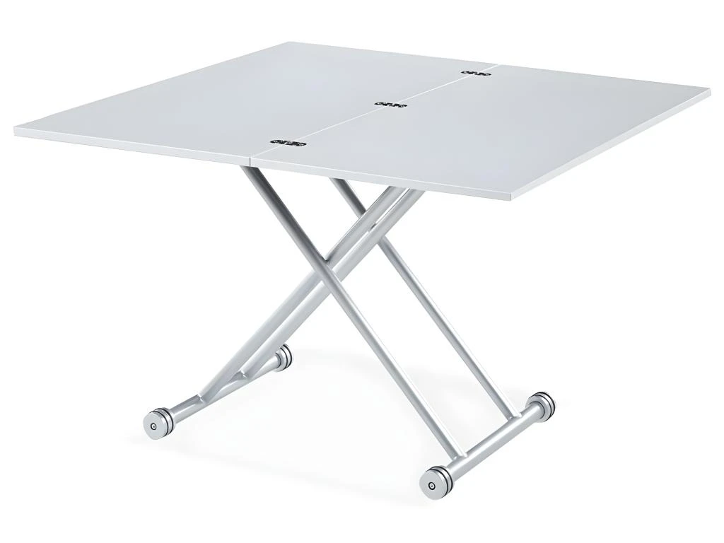 Table Basse Relevable Carrera Blanc Laqué 1 Table Basse Relevable Carrera Blanc Laqué