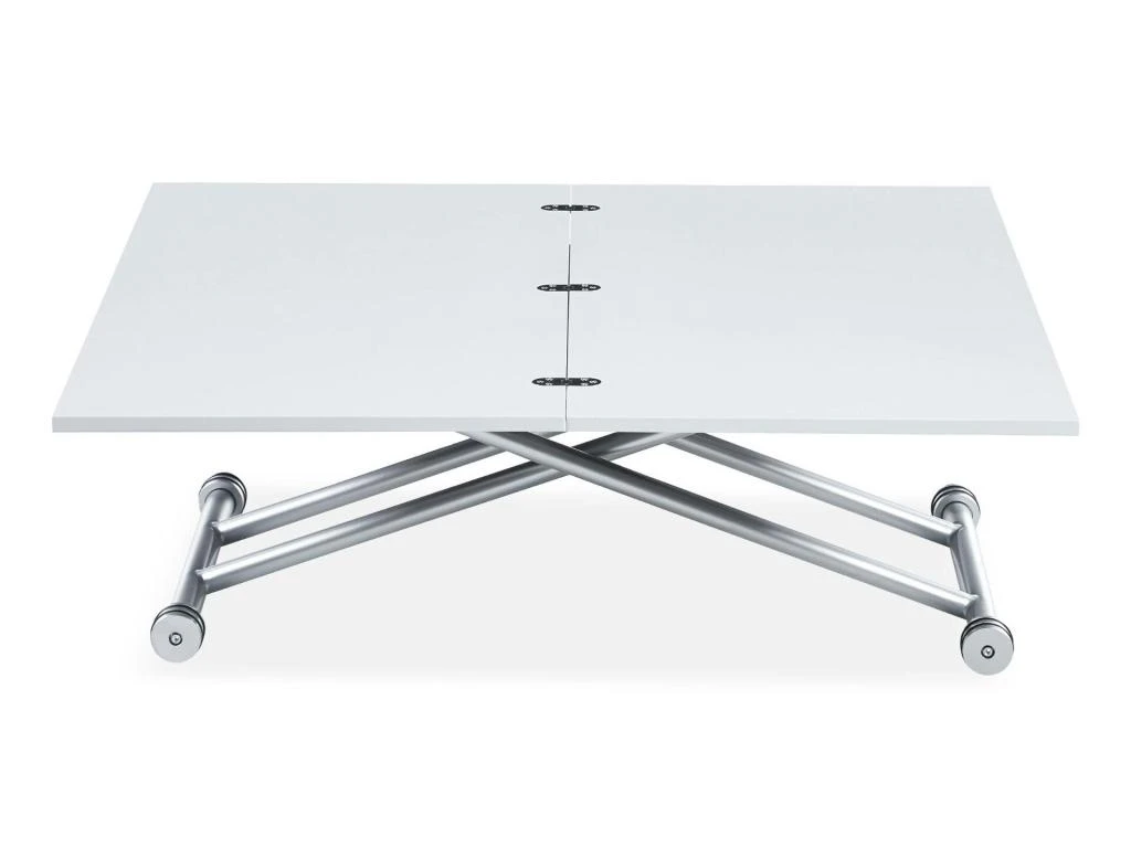 Table Basse Relevable Carrera Blanc Laqué 3 Table Basse Relevable Carrera Blanc Laqué – Image 3