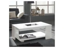 Table Basse Relevable Blanche - DIPA