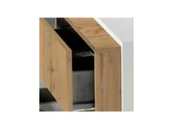 Table Basse Relevable 2 Tiroirs Chêne Blond/Bois Blanc - ESTEBAN 7 Table Basse Relevable 2 Tiroirs Chêne Blond/Bois Blanc - ESTEBAN -Deco.fr Soldes Boutique table basse 22993719