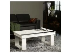 Table Basse Relevable Blanche - UPTO