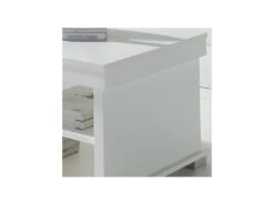 Table Basse Blanche Relevable 4 Tiroirs - NESE 9 Table Basse Blanche Relevable 4 Tiroirs - NESE -Deco.fr Soldes Boutique table basse 22993835