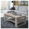 Table Basse Chêne Clair Relevable - REENA 10 Table Basse Chêne Clair Relevable - REENA -Deco.fr Soldes Boutique table basse 22993837