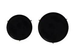 Tables D'appoints Rondes Noires Carter 12 Tables D'appoints Rondes Noires Carter -Deco.fr Soldes Boutique table basse 23004677