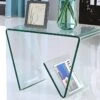 Table D'appoint ZENIA - Verre Trempé Courbé 14 Table D'appoint ZENIA - Verre Trempé Courbé -Deco.fr Soldes Boutique table basse 252701