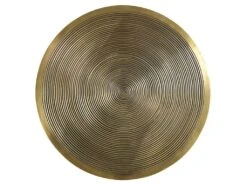 Tables Basses Gigognes CANDEUR - Motifs Sculptés - Acier - Coloris : Doré, Argent, Cuivre -Deco.fr Soldes Boutique table basse 297725