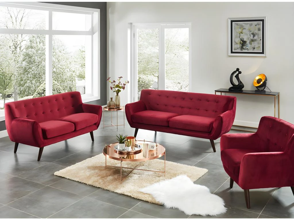 Table Basse MARCIA - Miroir & Métal - Cuivré 3 Table Basse MARCIA - Miroir & Métal - Cuivré – Image 3