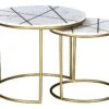 Tables Basses Gigognes ORNEA - Marbre Et Métal - Blanc Et Doré 13 Tables Basses Gigognes ORNEA - Marbre Et Métal - Blanc Et Doré -Deco.fr Soldes Boutique table basse 387457