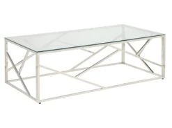 Table Basse ATHENA De Pascal MORABITO - Verre Trempé Et Acier - Chromé 8 Table Basse ATHENA De Pascal MORABITO - Verre Trempé Et Acier - Chromé -Deco.fr Soldes Boutique table basse 388471