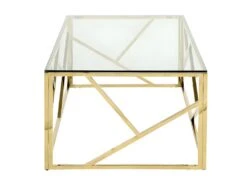 Table Basse ATHENA De Pascal MORABITO - Verre Trempé Et Acier - Doré 11 Table Basse ATHENA De Pascal MORABITO - Verre Trempé Et Acier - Doré -Deco.fr Soldes Boutique table basse 388475