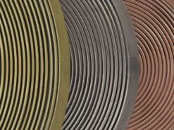 Tables Basses Gigognes CANDEUR - Motifs Sculptés - Acier - Coloris : Doré, Argent, Cuivre -Deco.fr Soldes Boutique table basse 418767