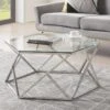 Table Basse En Verre Trempé Et Acier Inoxydable - Chrome - KERIANE De Pascal MORABITO 6 Table Basse En Verre Trempé Et Acier Inoxydable - Chrome - KERIANE De Pascal MORABITO -Deco.fr Soldes Boutique table basse 667647