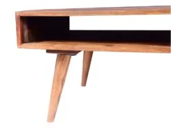 Table Basse Avec 1 Tiroir Et 1 Niche - Bois De Sheesham - Naturel Et Noir - PALONI 17 Table Basse Avec 1 Tiroir Et 1 Niche - Bois De Sheesham - Naturel Et Noir - PALONI -Deco.fr Soldes Boutique table basse 7258481