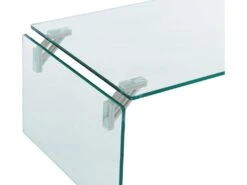 Table Basse En Verre Trempé - Transparent - MADRO 9 Table Basse En Verre Trempé - Transparent - MADRO -Deco.fr Soldes Boutique table basse 8259791