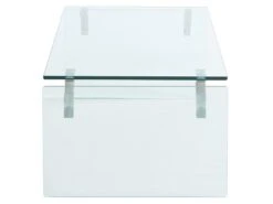 Table Basse En Verre Trempé - Transparent - MADRO 8 Table Basse En Verre Trempé - Transparent - MADRO -Deco.fr Soldes Boutique table basse 8259793