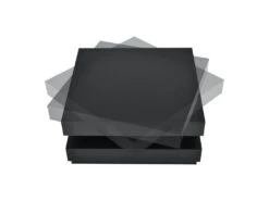 Table Basse Avec Plateau Tournant Panneau De Fibre De Bois 76 X 76 Cm Noir 03_0004129 -Deco.fr Soldes Boutique table basse 8853097