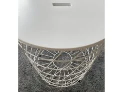 2 Tables Basses Gigognes Rondes Métal Blanc - Evy 8 2 Tables Basses Gigognes Rondes Métal Blanc - Evy -Deco.fr Soldes Boutique table basse 8932185