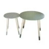PONY - Tables Gigognes Scandinaves Bicolores Vertes -Deco.fr Soldes Boutique table basse 9172261