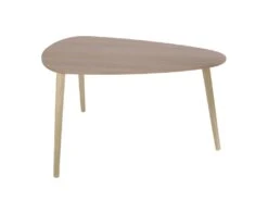 BRUNA - Lot De 2 Tables Gigognes Triangulaires XL Effet Bois 7 BRUNA - Lot De 2 Tables Gigognes Triangulaires XL Effet Bois -Deco.fr Soldes Boutique table basse 9172403