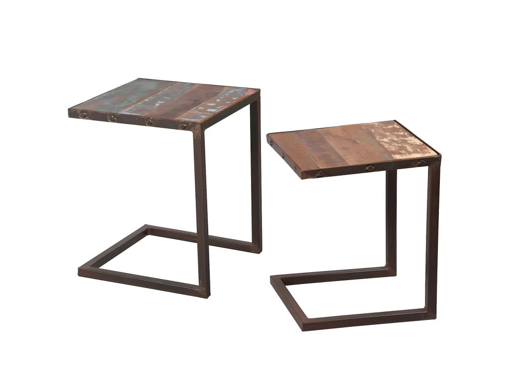 TITIANE - Tables Gigognes Carrées 1 TITIANE - Tables Gigognes Carrées