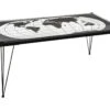 Table Basse Métal Verre Map Atmosphera - Anthracite 8 Table Basse Métal Verre Map Atmosphera - Anthracite -Deco.fr Soldes Boutique table basse 9235459