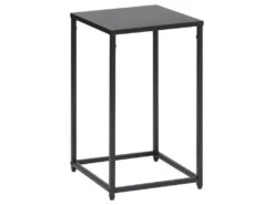 Lot De 2 Tables D'appoint , Bout De Canapé Ou Sellettes En Métal Noir 7 Lot De 2 Tables D'appoint , Bout De Canapé Ou Sellettes En Métal Noir -Deco.fr Soldes Boutique table basse 9450115