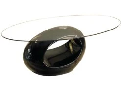 Table Basse "Jeny" - 115 X 65 X 40 Cm - Noir