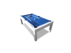 Table Transformable - Billard SNOOKER - Hauteur Ajustable - 207*114*79 Cm -Deco.fr Soldes Boutique table de jeux 163108