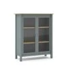 Vitrine 2 Portes Kaki/Bois - VOLCAN 9 Vitrine 2 Portes Kaki/Bois - VOLCAN -Deco.fr Soldes Boutique vitrine 20939959