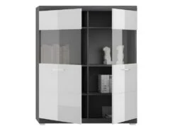 Scout Buffet 2 Portes Gris. -Deco.fr Soldes Boutique vitrine 22152473