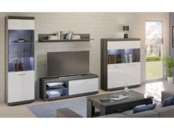 Scout Buffet 2 Portes Gris. -Deco.fr Soldes Boutique vitrine 22152477