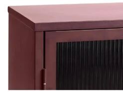 Bronco Buffet 3 Portes En Verre, Rouge. -Deco.fr Soldes Boutique vitrine 22152529